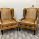 Wingback Chair – Leather – IMG_1419